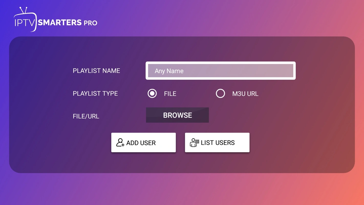 IPTV Smarters M3U setup on samsung TV
